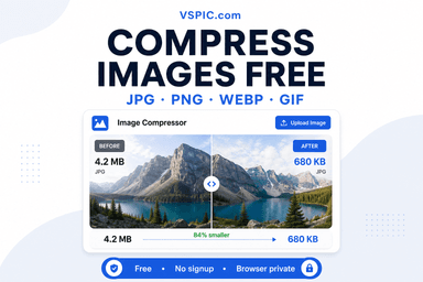 How to compress images online — illustrated guide on Rankify